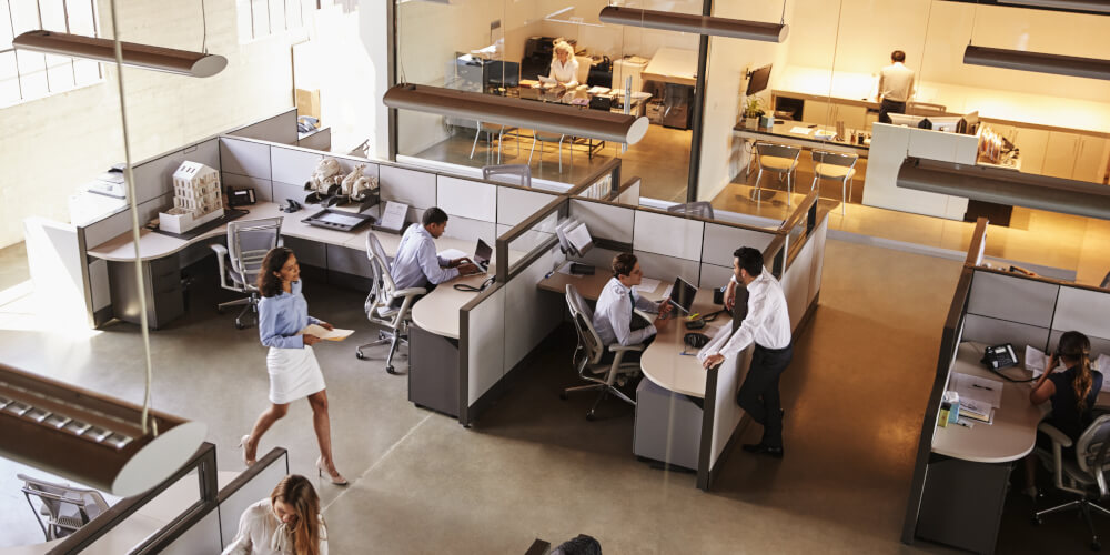 Smart lighting solutions for intelligent buildings