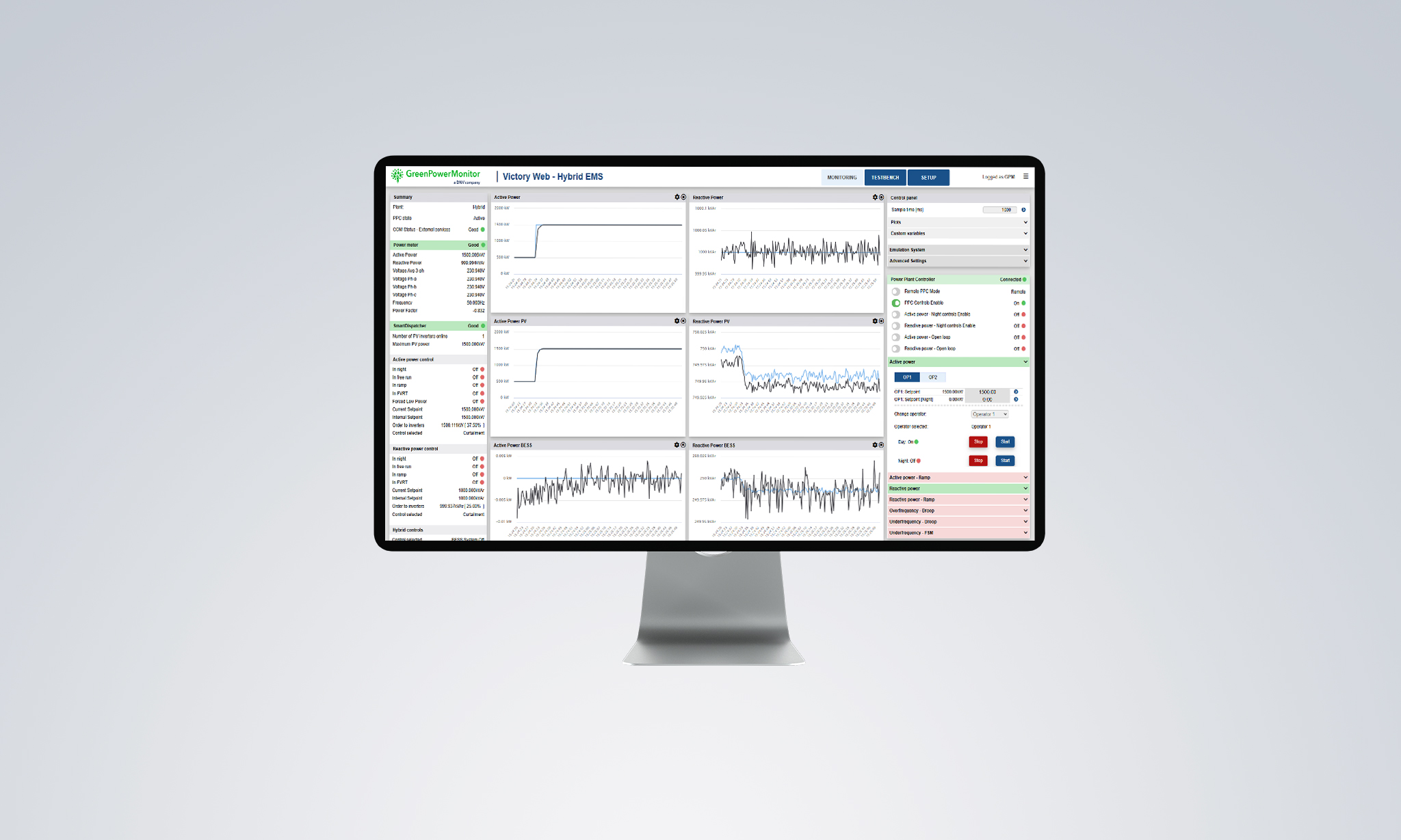 GPM HEMS on desktop