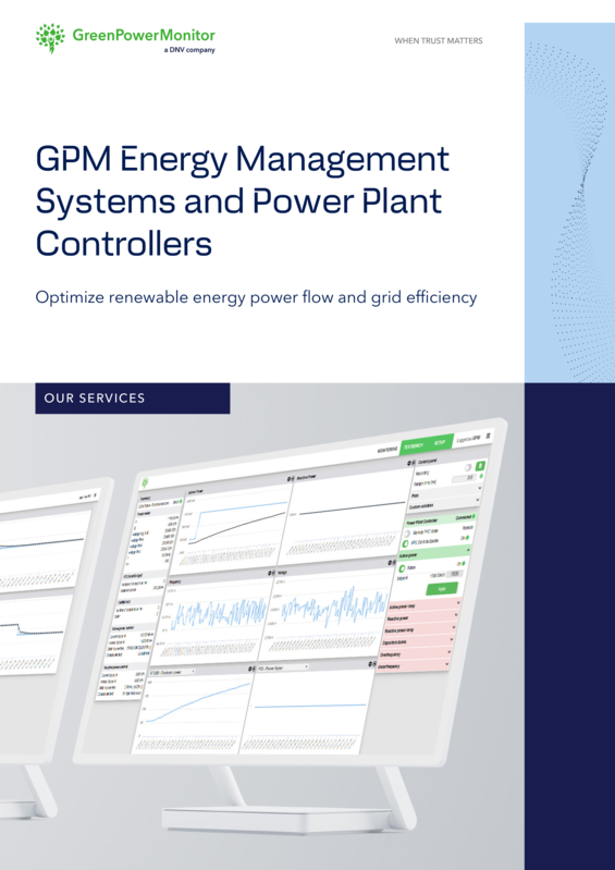 GPM Energy Management Systems and Power Plant Controllers