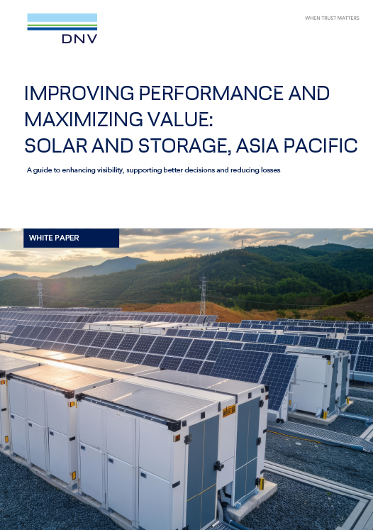 Improving performance and maximize value: solar + storage, Asia Pacific