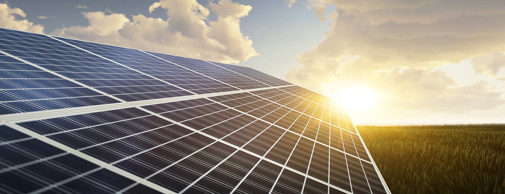 Solar panels array system