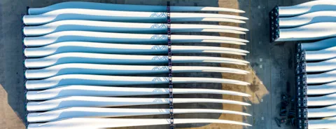 Wind turbine blades