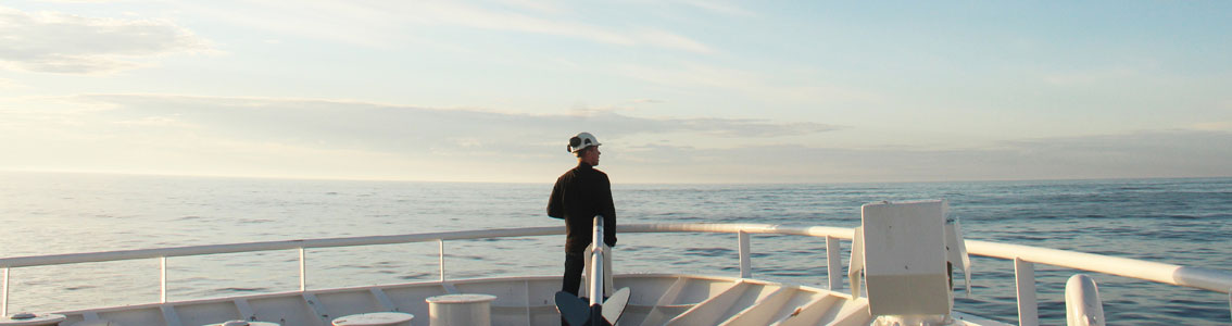 Environmental testing at sea