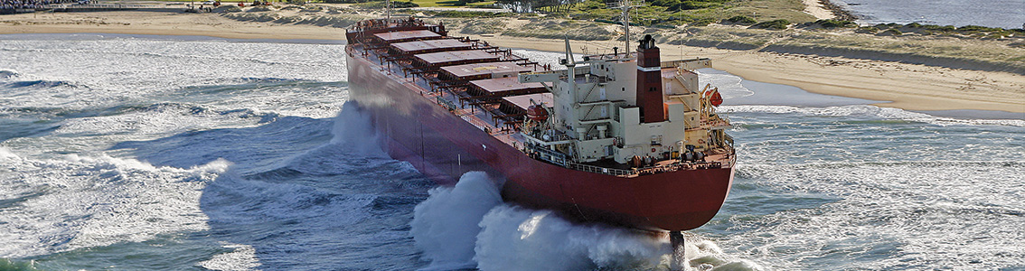 Grounded bulker_ERS