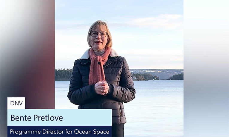 Bente Pretlove, Programme Director for Ocean Space at DNV