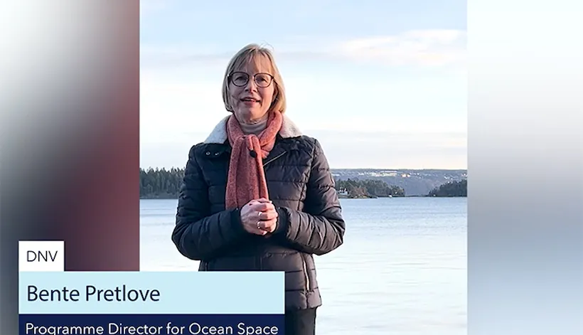 Bente Pretlove, Programme Director for Ocean Space at DNV