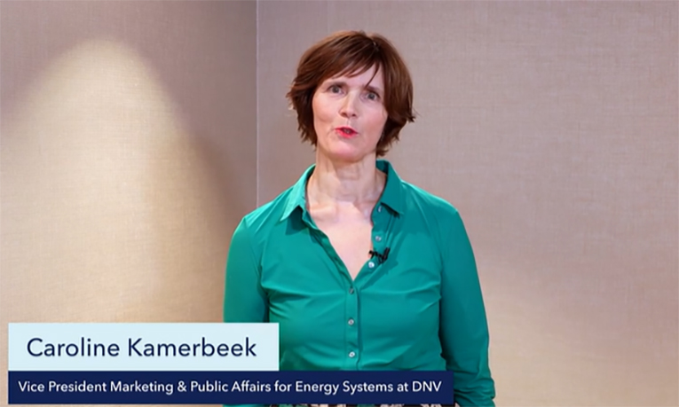 Caroline Kamerbeek, Vice President Marketing & Public Affairs, Energy Systems at DNV