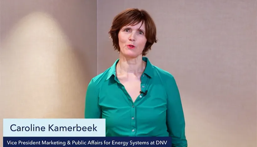 Caroline Kamerbeek, Vice President Marketing & Public Affairs, Energy Systems at DNV