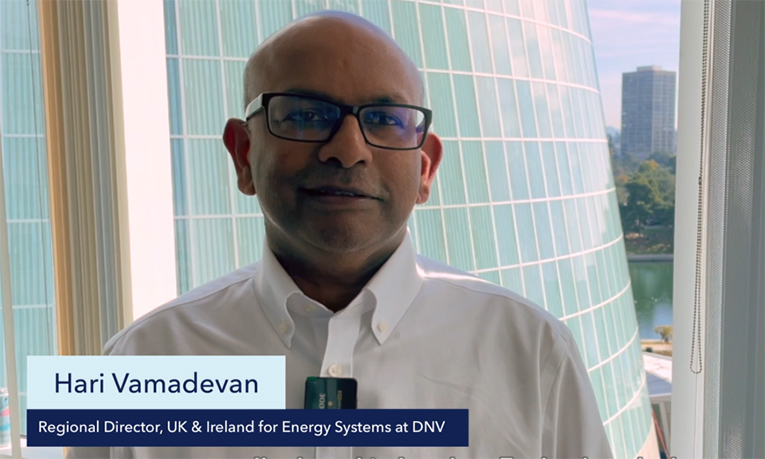 Hari Vamadevan, Regional Director, UK & Ireland for Energy Systems at DNV