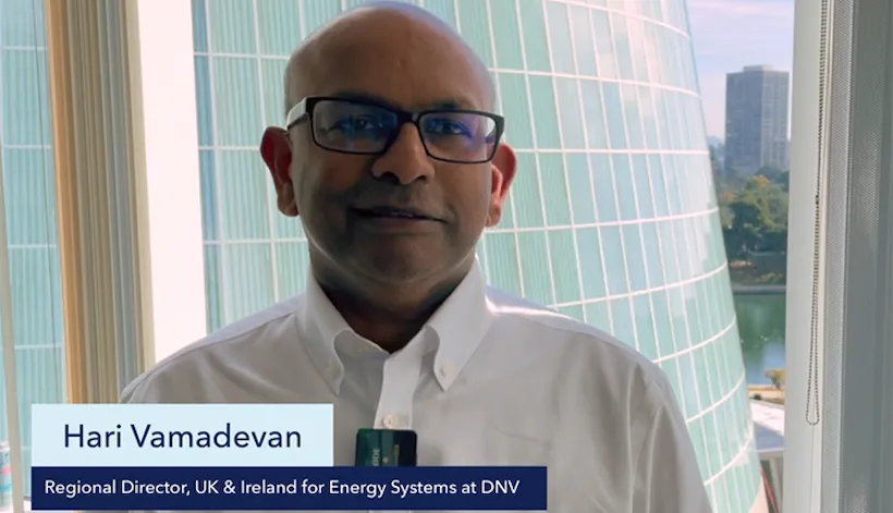 Hari Vamadevan, Regional Director, UK & Ireland for Energy Systems at DNV