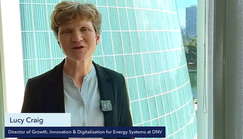 Lucy Craig, Director of Growth, Innovation & Digitalization for Energy Systems at DNV