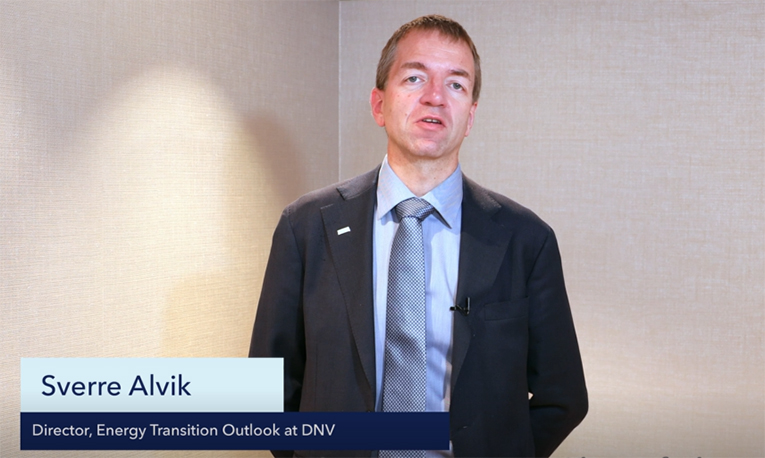 Sverre Alvik, Director, Energy Transition Outlook at DNV