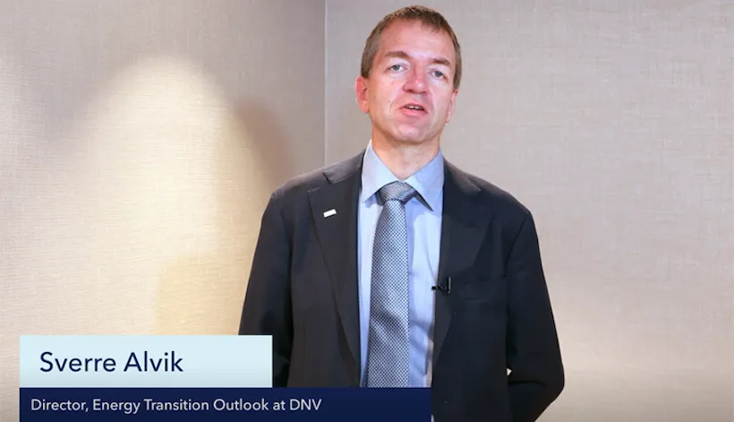 Sverre Alvik, Director, Energy Transition Outlook at DNV