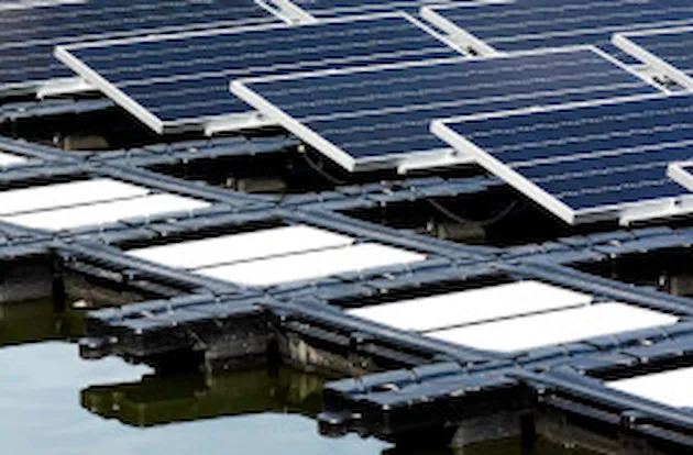 Floating solar