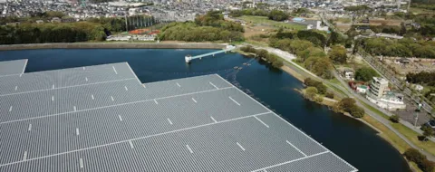 Floating solar services