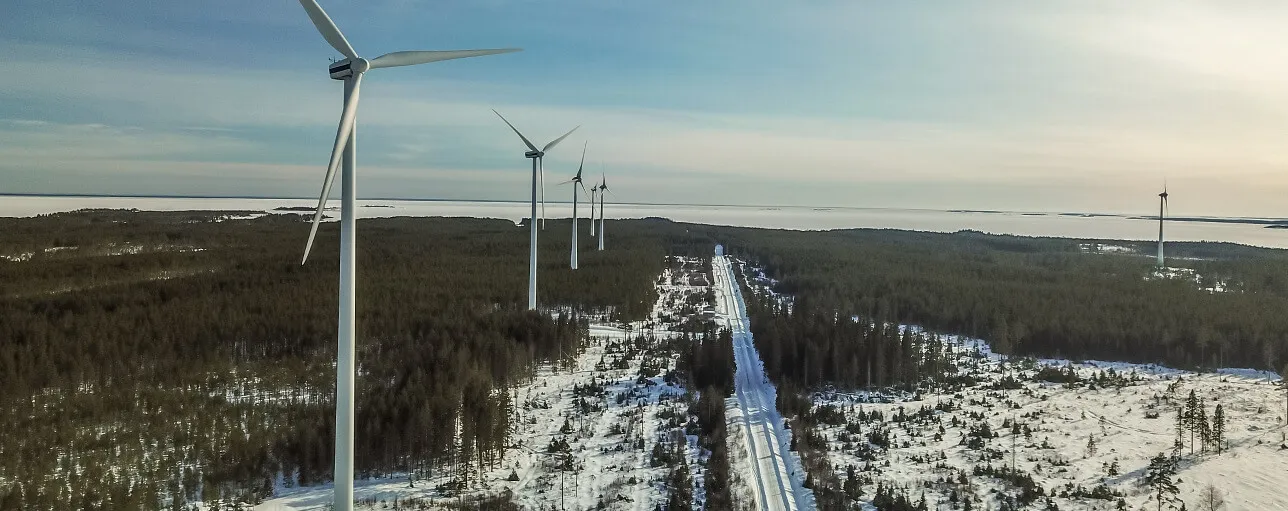Fortum Nordics wind farm portfolio