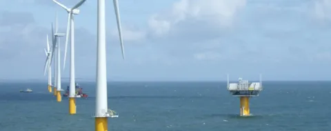 Floating offshore substations