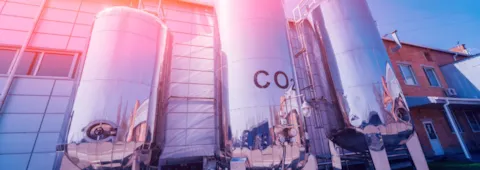 CO2 storage plant
