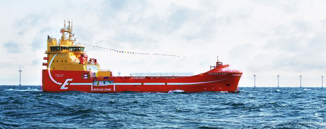 Hybrid vessel Viking Lady 