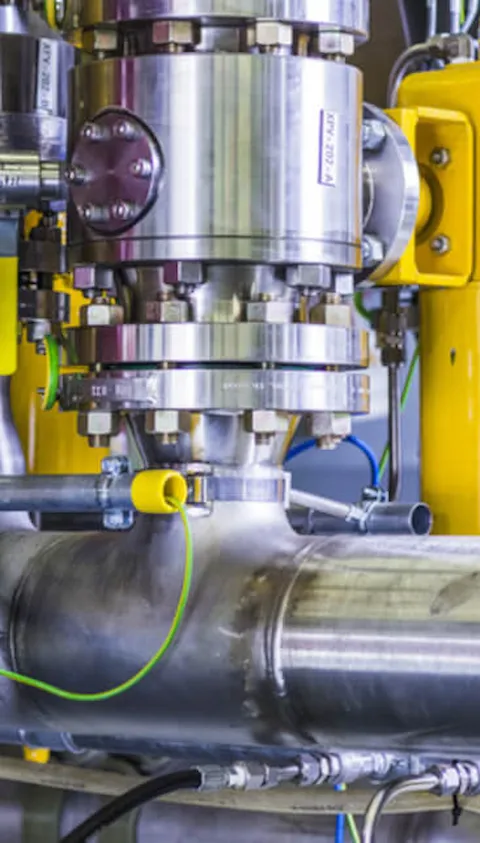 Hydrogen and renewable flow calibration