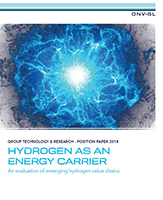 Hydrogen as an energy carrier