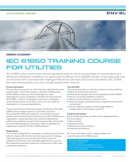IEC 61850 - utilities