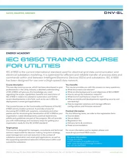 IEC 61850 - utilities