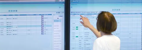 Staff at a hospital use Imatis applications to coordinate care, manage tasks and communicate more effectively.