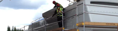 Inspection of a wind turbine nacelle