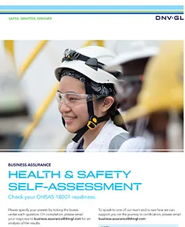 ISO 45001 - Self Assessment