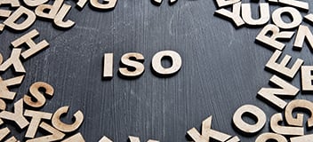 ISO wood letters