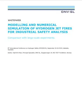 KFX - Modelling and simulation of hydrogen jet fires - Whitepaper