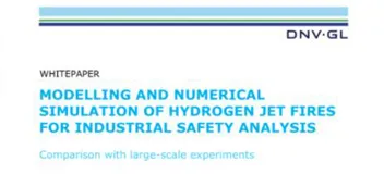 Modelling and simulation of hydrogen jet fires whitepaper