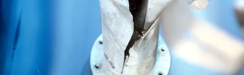 Damaged pipe
