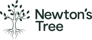 Newton's Tree logo evergreen