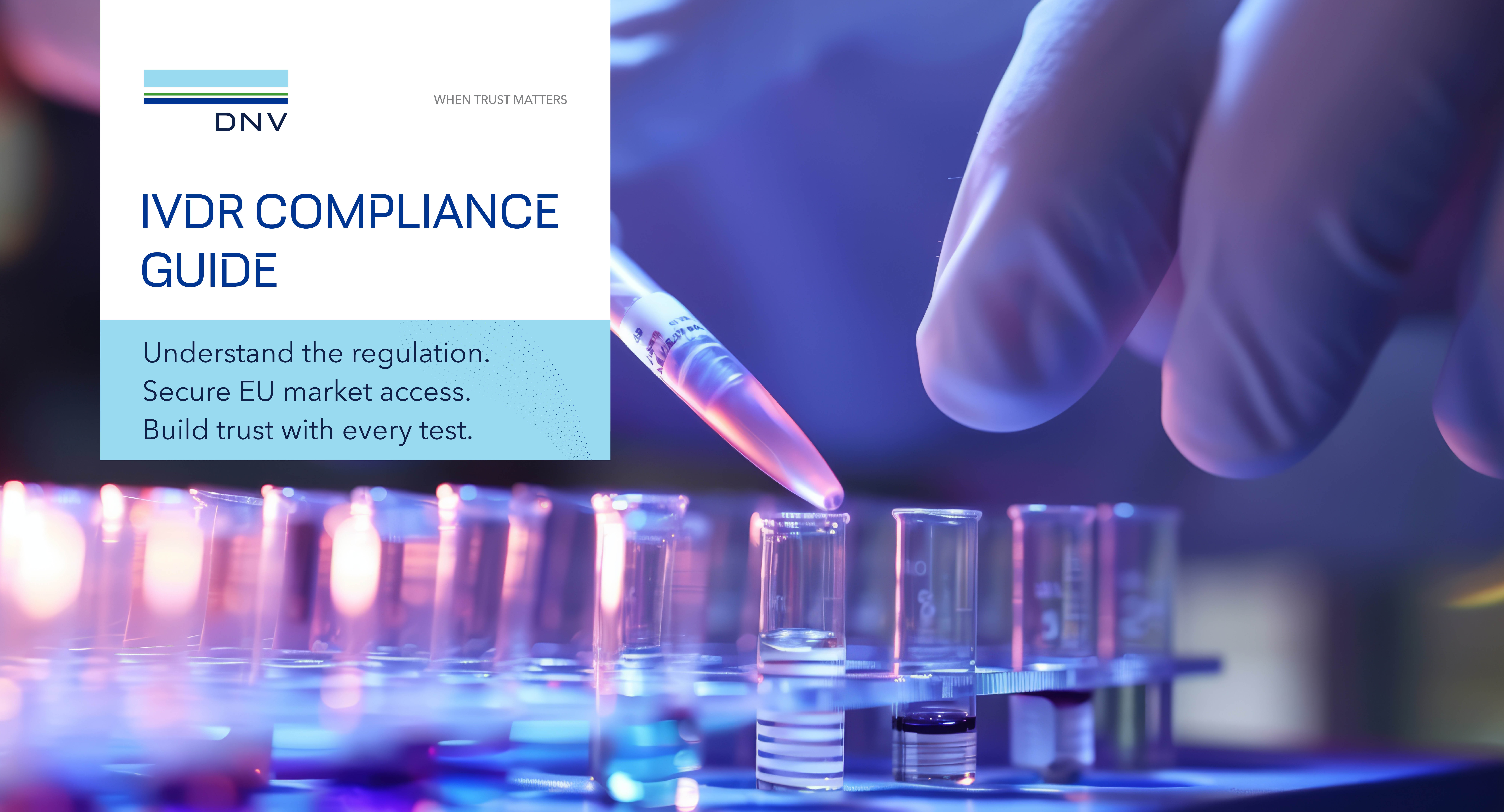 Want to secure EU market access and build trust with every test?