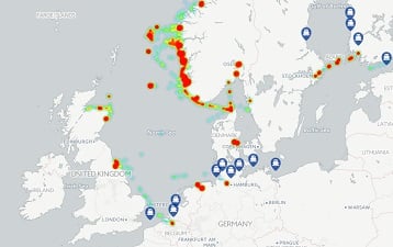 LNGi heatmap