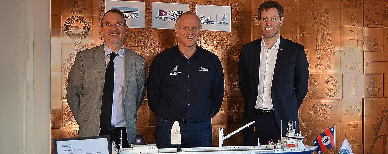 MA_20230206_DNV awards Michelin first AiP for WISAMO inflatable wing sail_1288x511