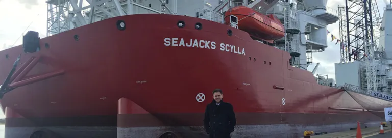 Bringing one of the world’s largest windfarm installation vessels to ...