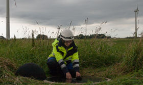 Acoustic measurements of wind turbines