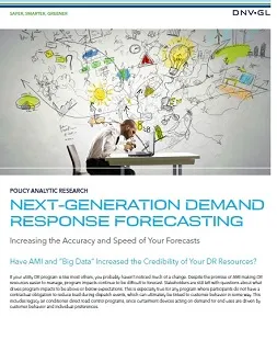 Next-Generation Demand Response Forecasting