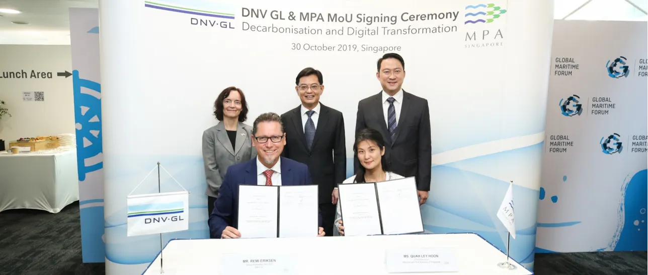 MoU MPA Signing Ceremony - DNV GL