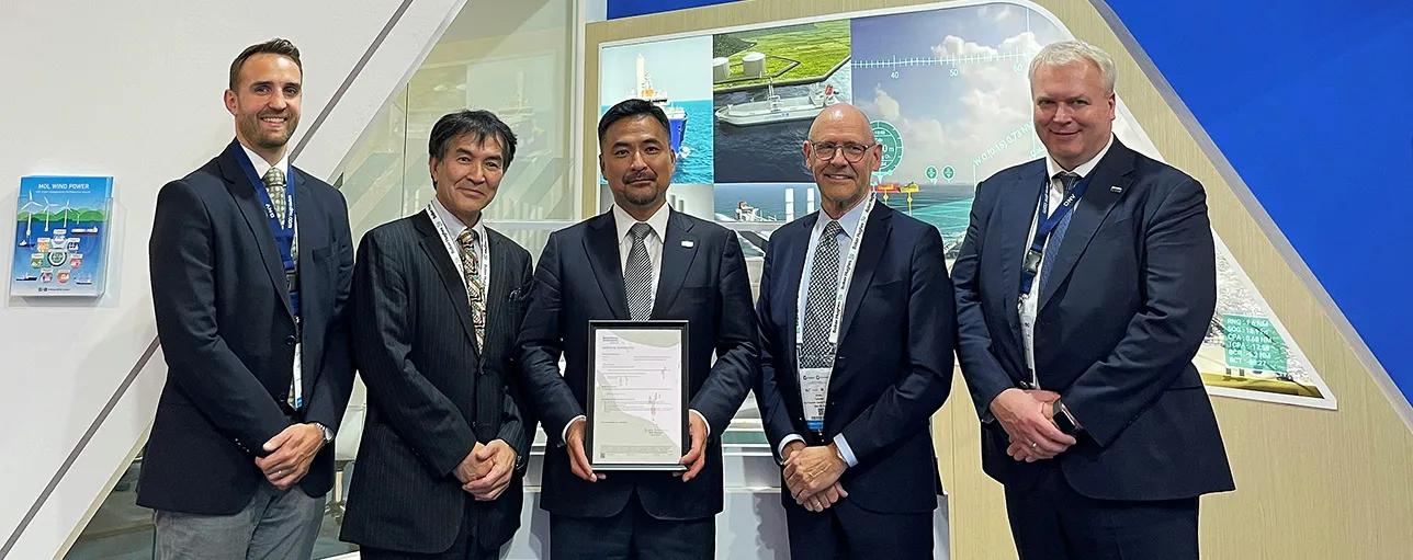 DNV awards AiP to MOL and Mitsubishi Shipbuilding for new LCO2 carrier design