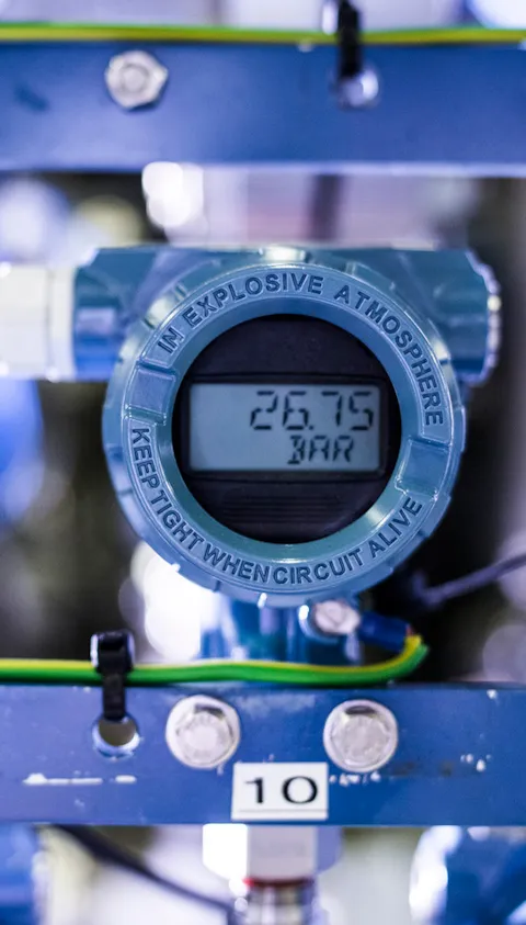 DNV's Technology Centre Groningen: Pressure transmitter rack