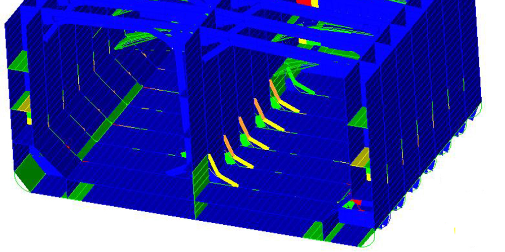 NA-17 Nauticus Hull cargo holde FE analysis CSR BC&OT training