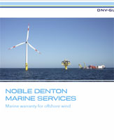 Marine warranty for offshore wind