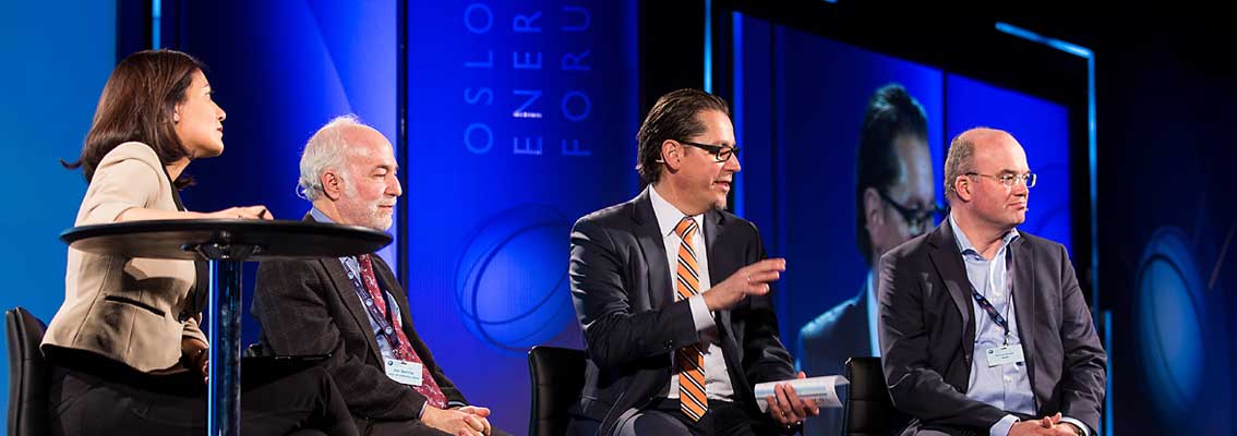 Remi Eriksen at the Oslo Energy Forum