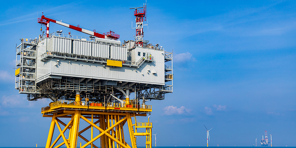 Offshore wind substation