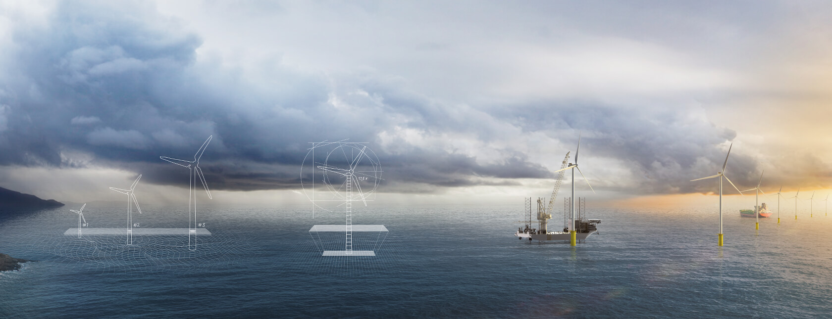 Offshore wind advisory services focused on improving business performance in every step of the project