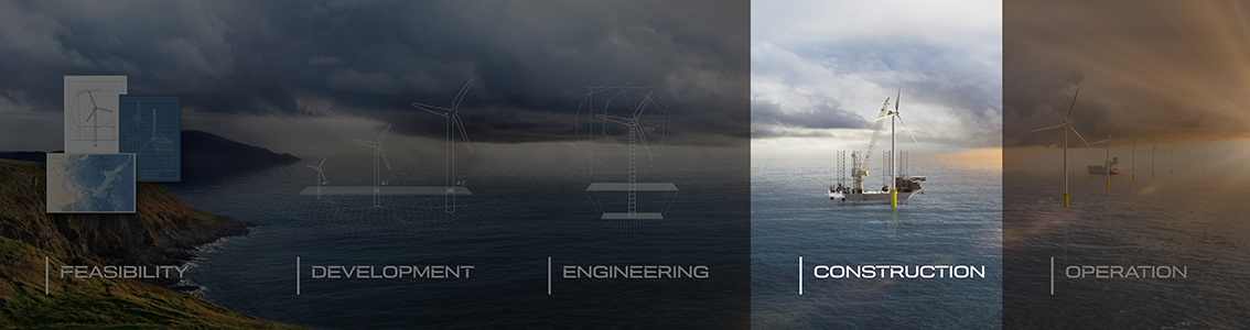 Offshore wind construction